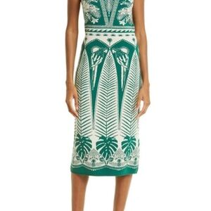 NWT Farm Rio knitted midi